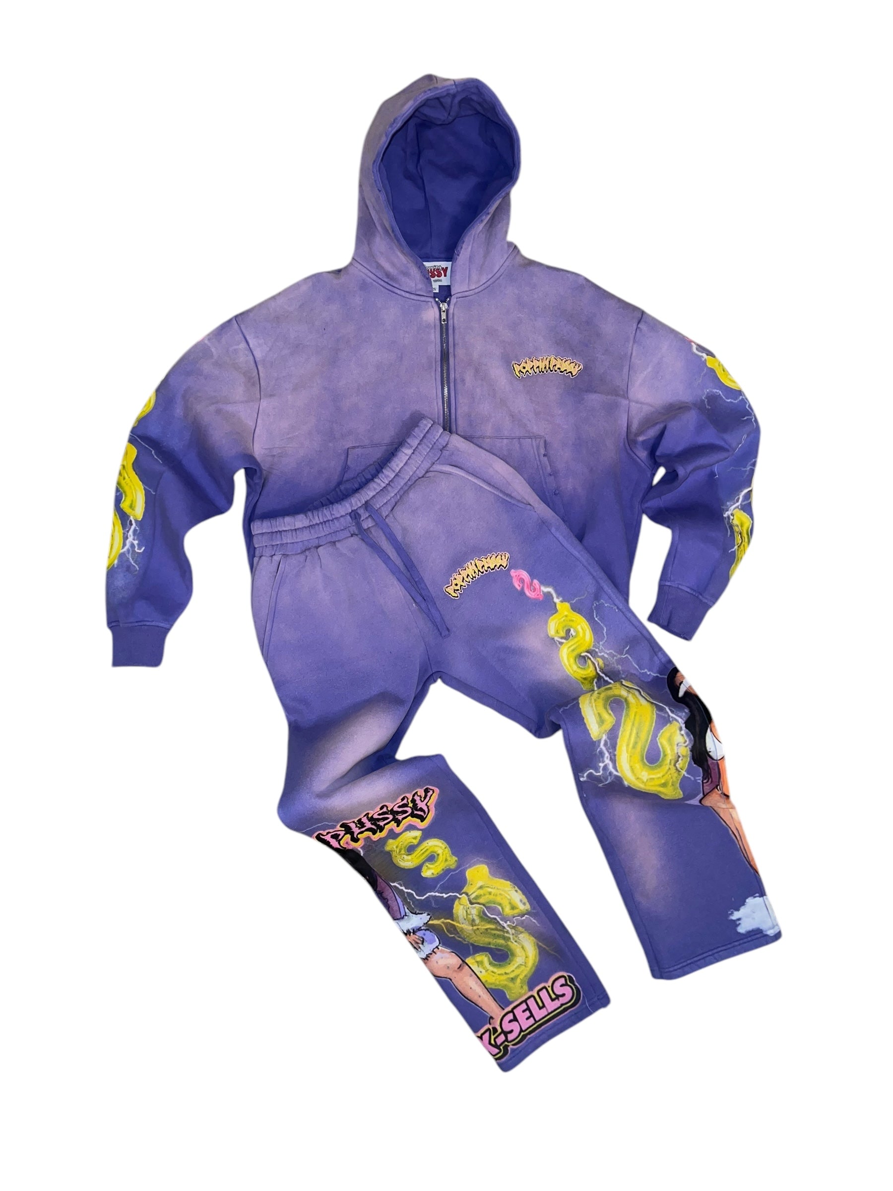 Purple Plush Hoodie