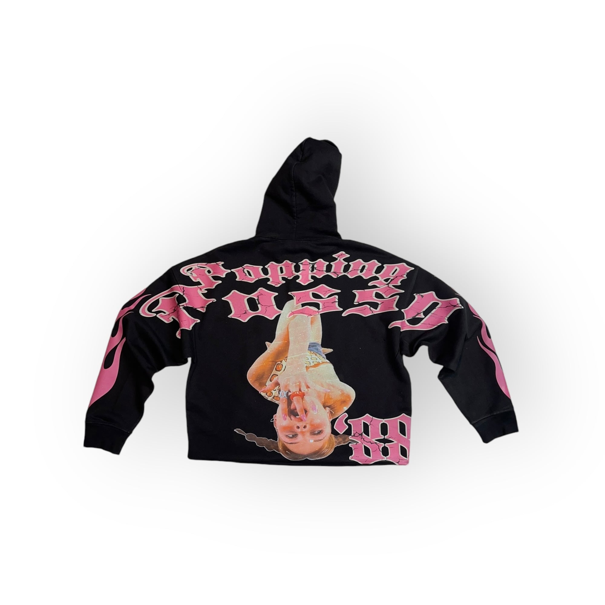 Pink N Black Hoodie